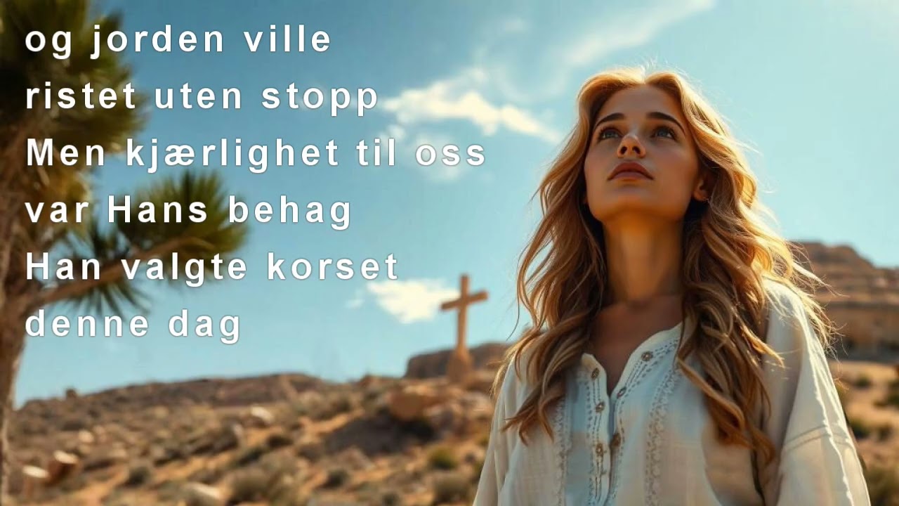 Han valgte korset  - Kristen Sang |  Lovsang med tekst