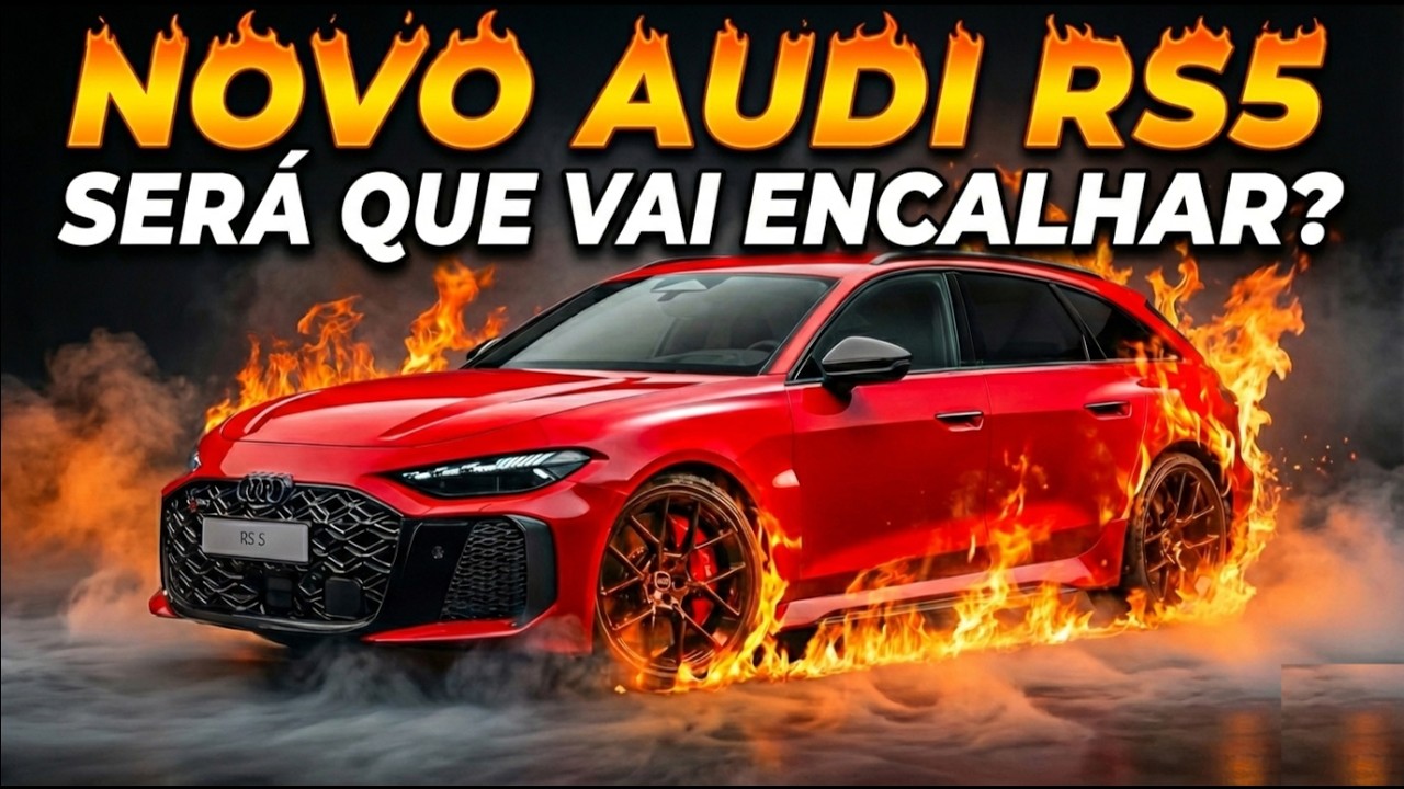 Novo Audi RS5 com 639 CV HÍBRIDOS! Será que vai vender?