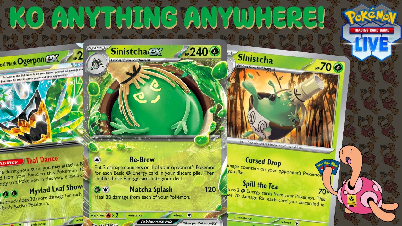 Sinistcha ex Needs to be Taken OUT of the BULK Binders ASAP!!! Pokemon TCGL Surging Sparks