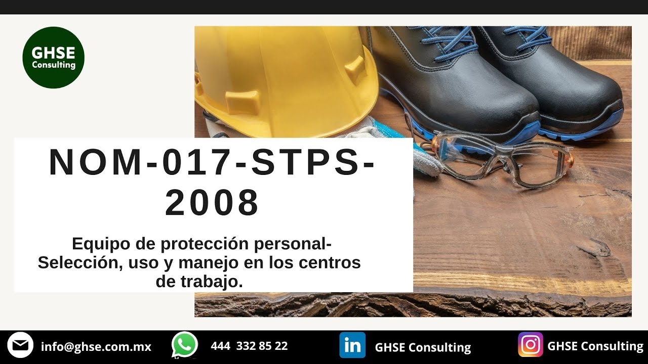 NOM-017-STPS-2008