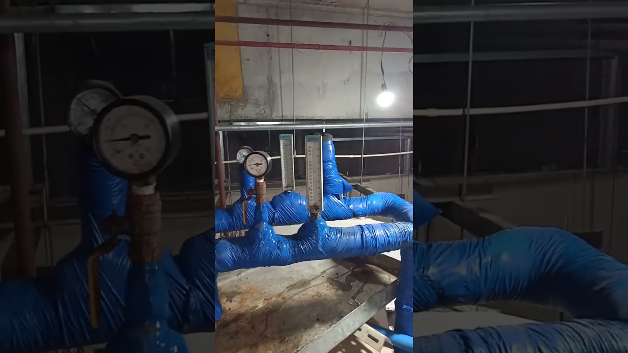 chilled water type cassette aircon installation