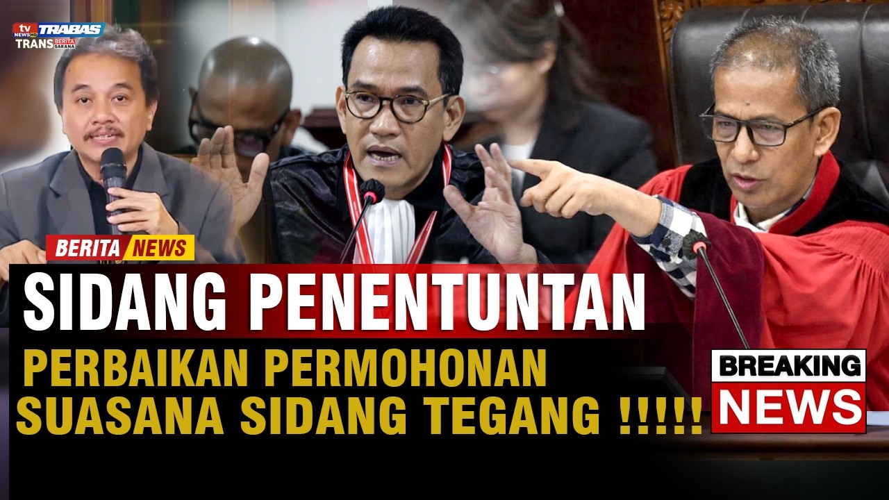 PERBAIKAN PERMOHONAN ROY SURYO CS KASUS IJAZAH JOKOWI  SIDANG MK