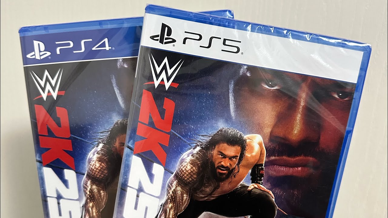 WWE 2K25 (PS5 & PS4) Unboxing