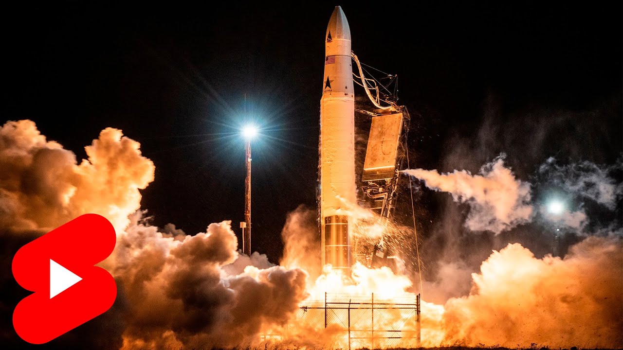 Astra Rocket 3 LV0007 successful launch (NASASpaceFlight footage)
