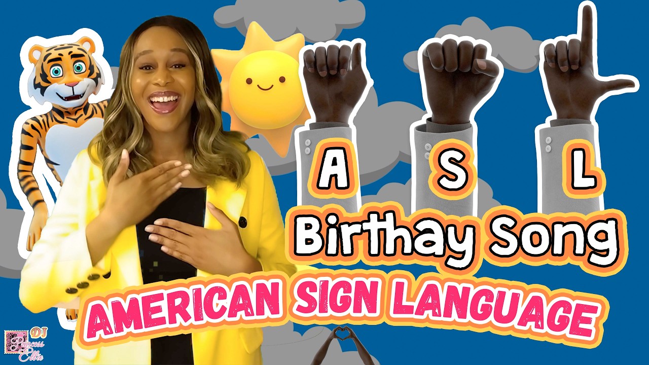 Happy Birthday Song American Sign Language | ASL Beginners Lesson