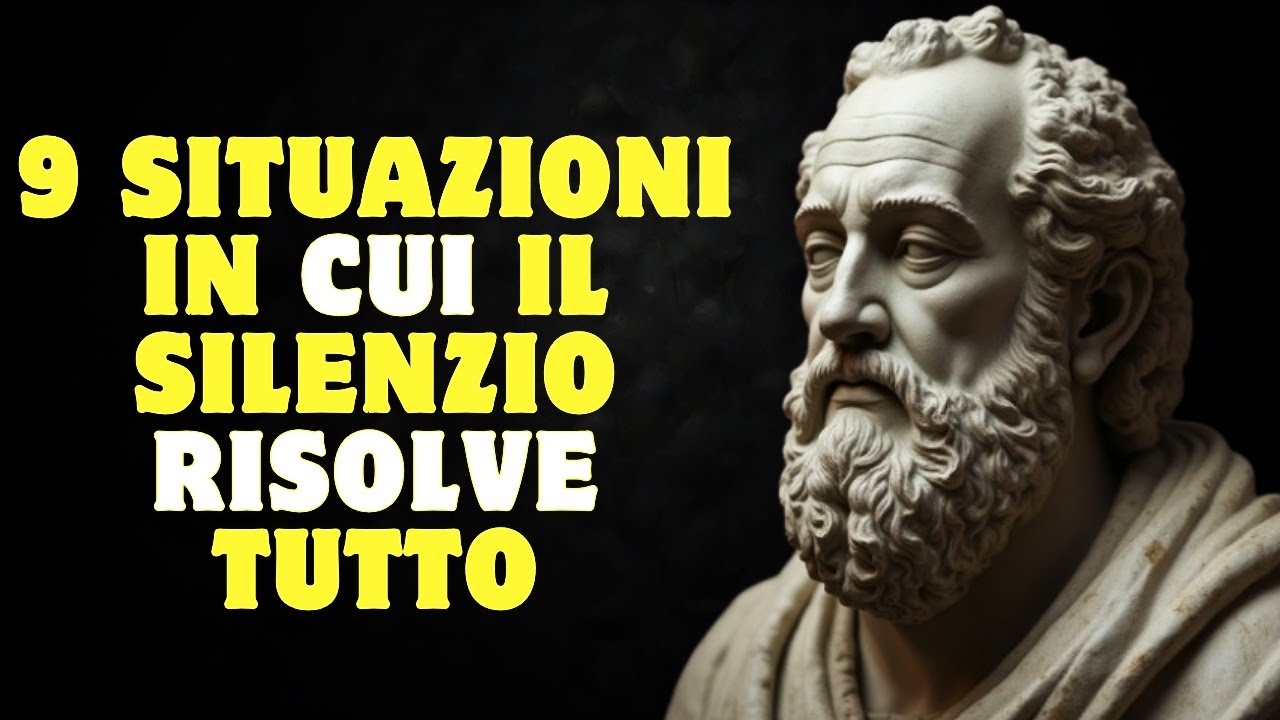 9 situazioni in cui il silenzio risolve tutto | La saggezza di Marco Aurelio | Stoicismo