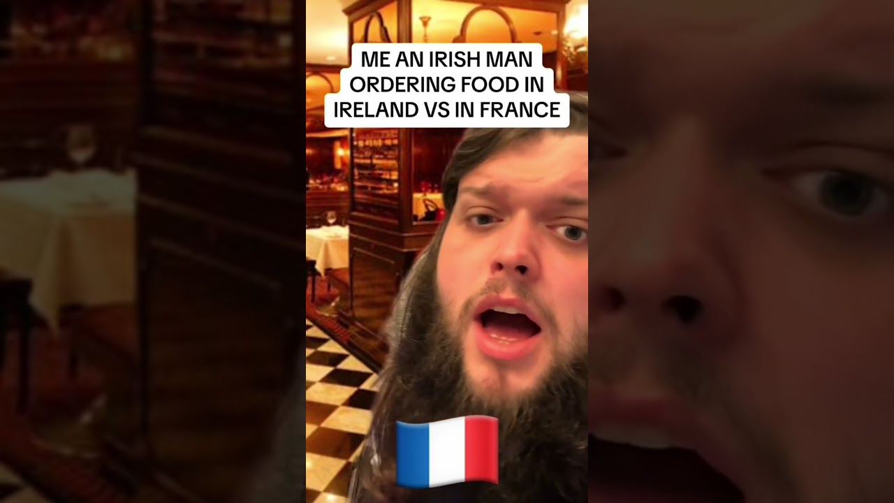 Cultured Irish Man In FRANCE