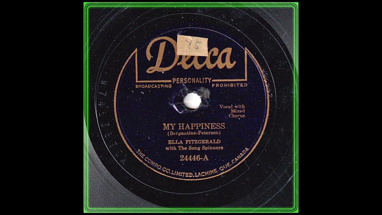 ELLA FITZGERALD - MY HAPPINESS