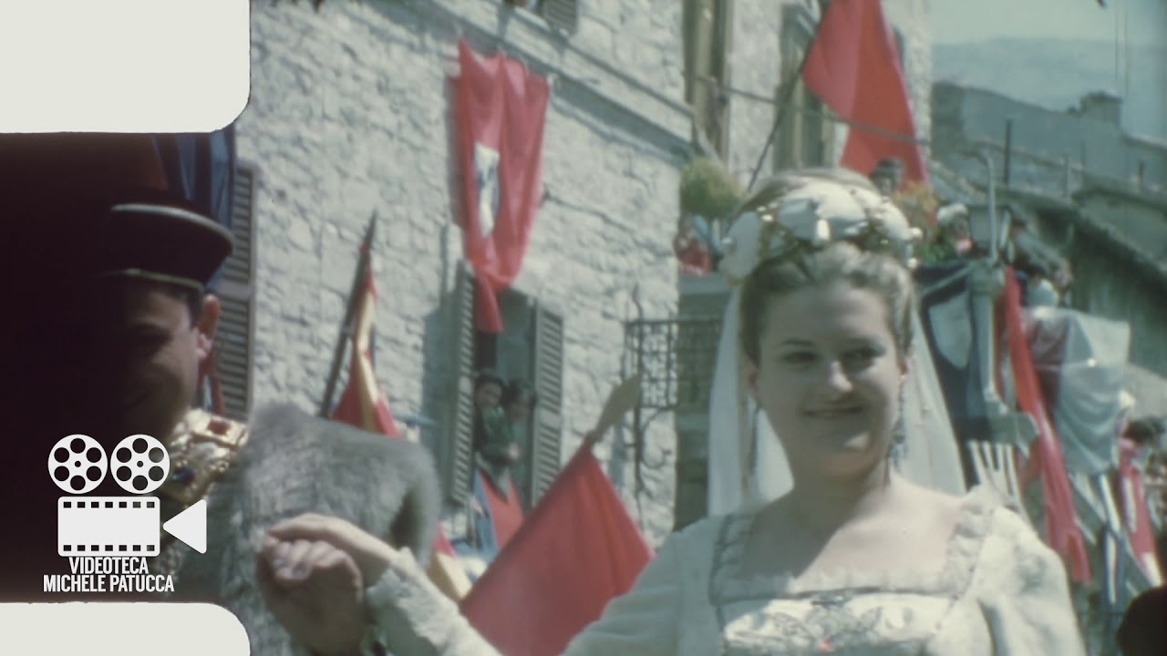 Calendimaggio - Filmato amatoriale 8mm | Assisi (anni 60°) 4