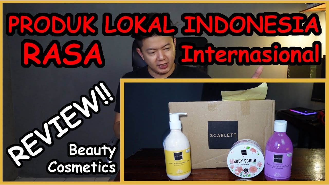 Produk Kecantikan Lokal Indonesia rasa Internasional