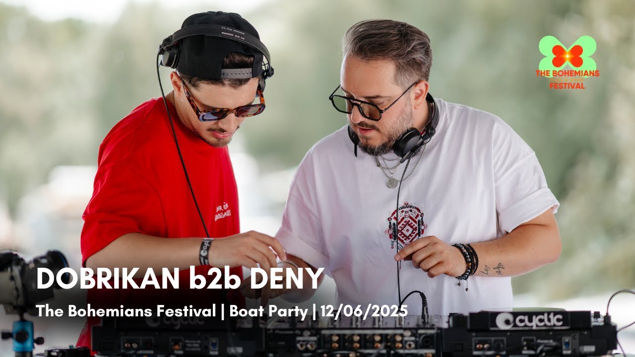 DOBRIKAN b2b DENY - The Bohemians | Boat Party | 12.06.2025