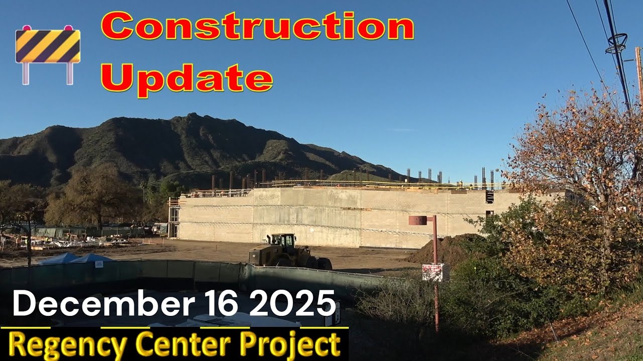 🏗️ Progress video: Recency Center Construction Parking Garage 12-16-25