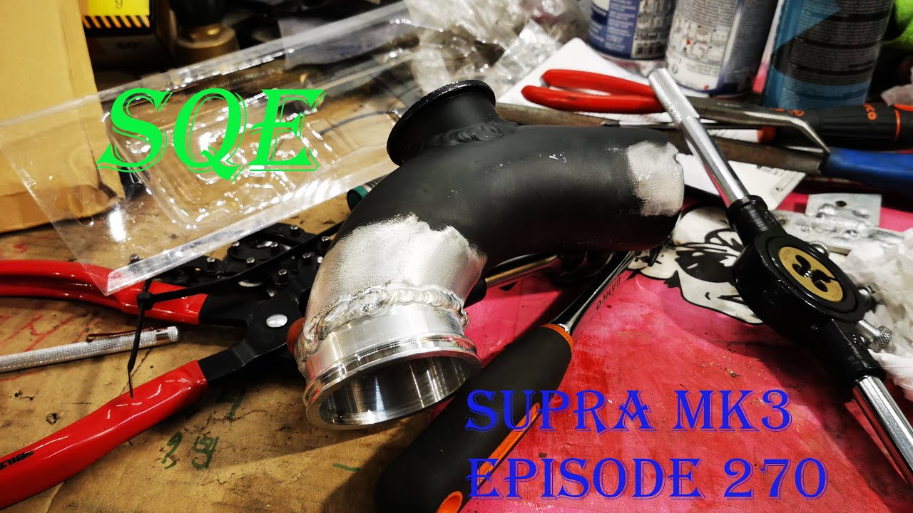 SqE - Supra mk3 - Эпизод 270 - Съемник труб и подшипников интеркулера!