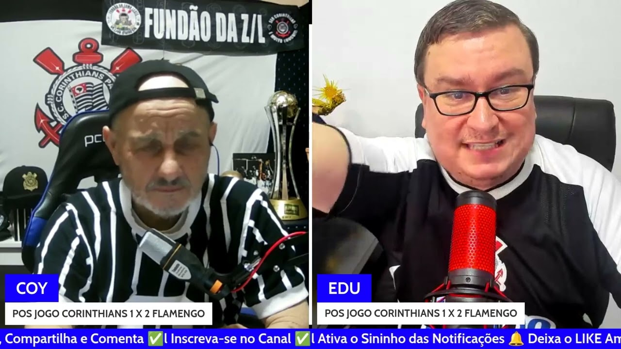 REVOLTA! POS JOGO CORINTHIANS 1 X 2 FLAMENGO, YURI FORMIG&Atilde;O FERRA O TIM&Atilde;O NOVAMENTE #corinthians