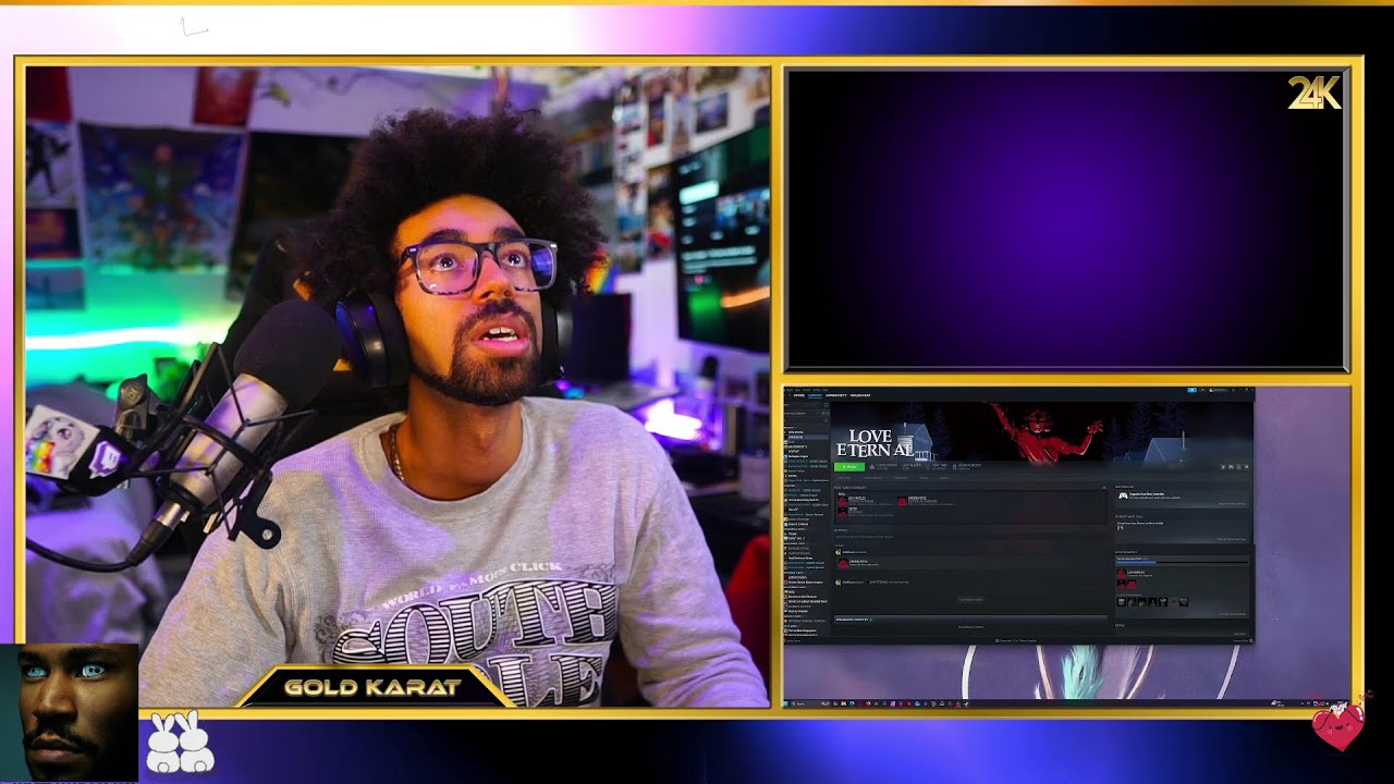 🌱🌈 🇬🇧 2 new Horror games plus a game of your choice! | @GoldKaratTV on Socials