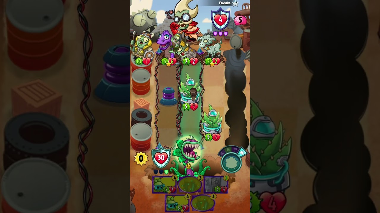 🎮 Jugando con Carnívora en el modo online de PvZ Heroes con un mazo de curación y robo de cartas