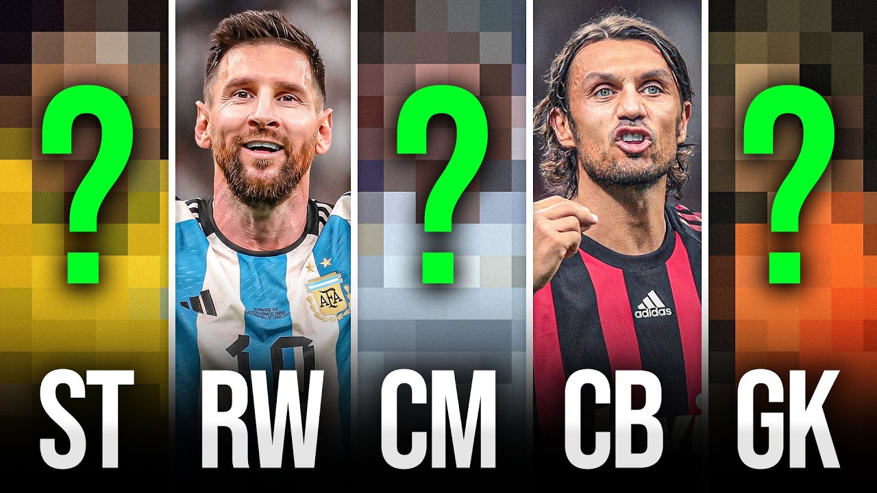 Who's The GOAT In Every Football Position?