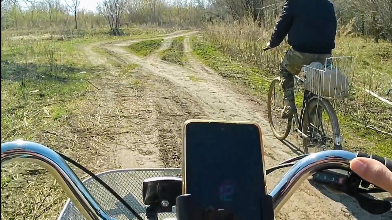 Вдвоём на Фазенду. Бешеный ветер. Digma Dicam 880. Stels Navigator 250.