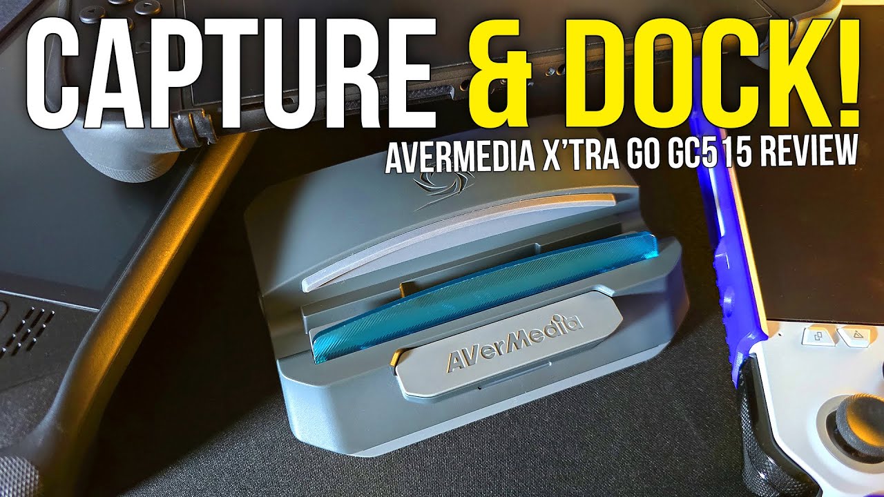 The NEW Steam Deck Dock Everyone's Talking About ~ AVerMedia GC515 Xtra GO