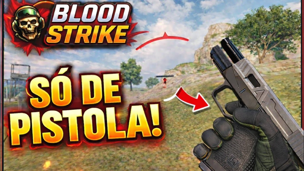 Blood Strike só com pistola (Battle Royale)