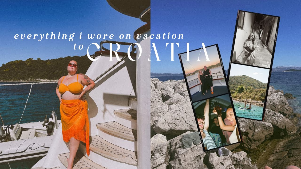 everything i wore on vacation (+ mini croatia vlog)