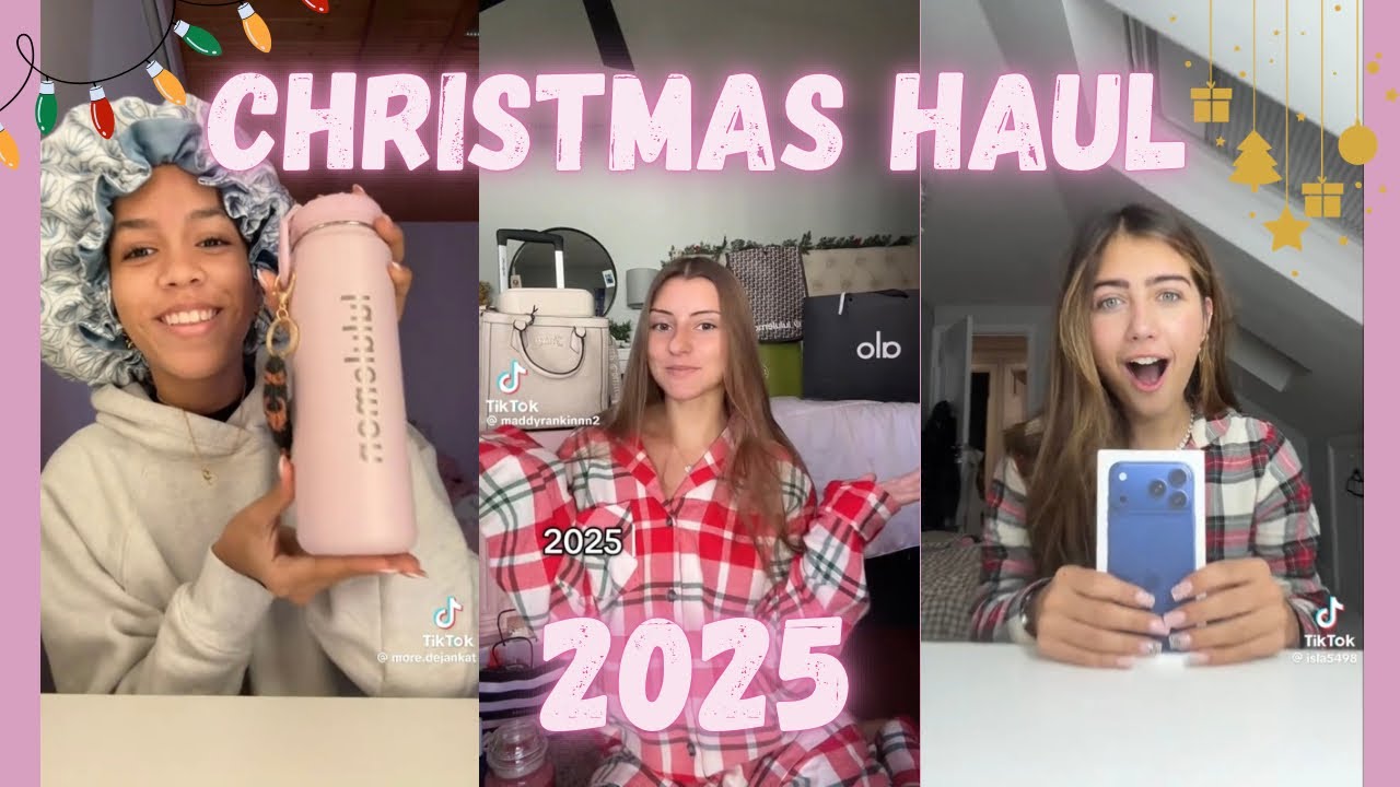 Рождественские покупки 2025 года - подборка из TikTok