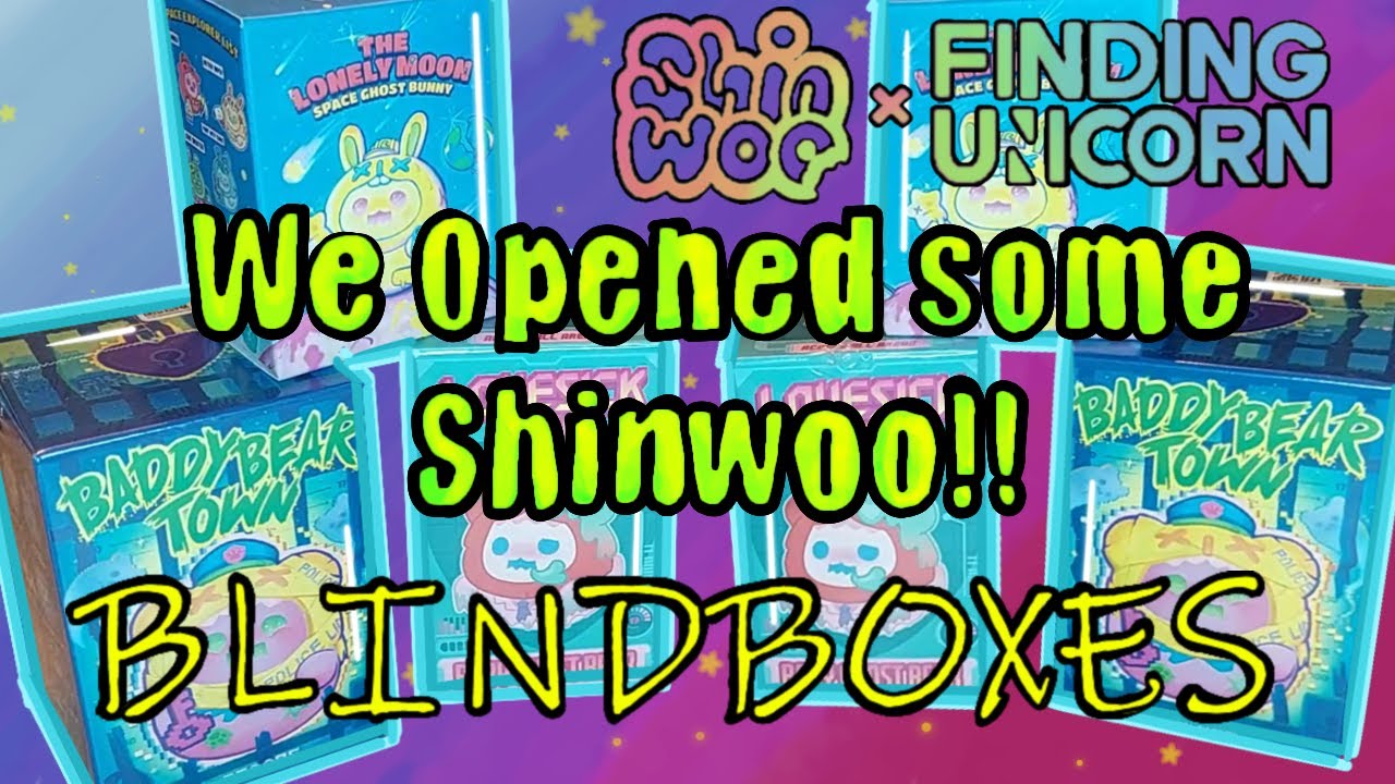 Random Mysterybox Unboxing! Shinwoo Finding Unicorn