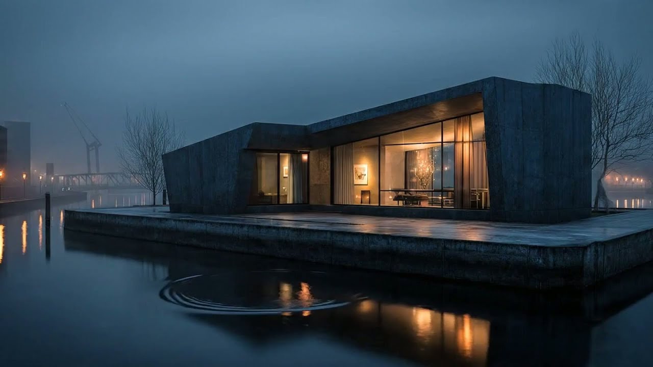 Golden-lit Urban Refuge 🌃 Lofi Beats for Deep Focus & Chill (1H)