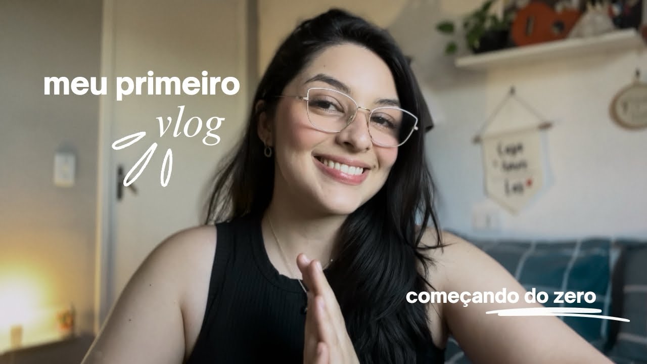Meu Primeiro Vlog ✨ Pequenos recortes da minha semana + Quem Sou Eu! 