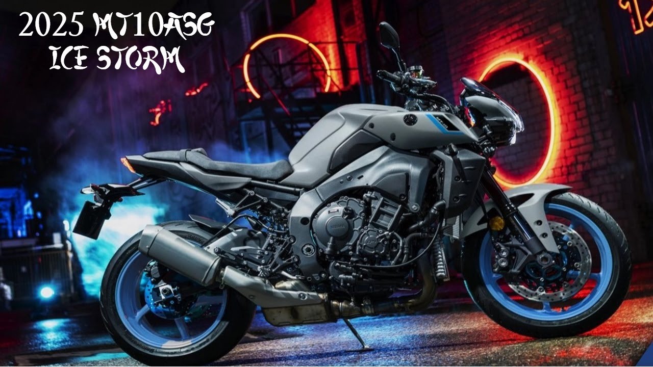 2025 Yamaha MT10ASG Ice Storm, The first Canadian delivered!