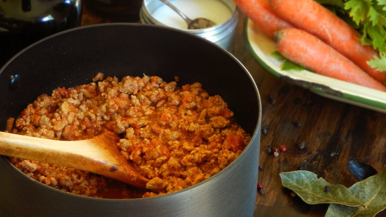 SALSA BOLOÑESA Italiana - Autentica Receta de Bolognesa - CUKit!