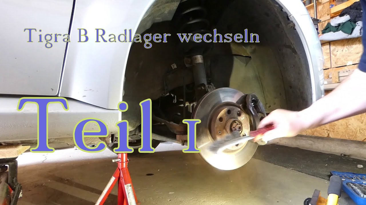 Opel Tigra B Twintop Radlager wechseln TEIL 1 Auch Corsa C oder baugleich