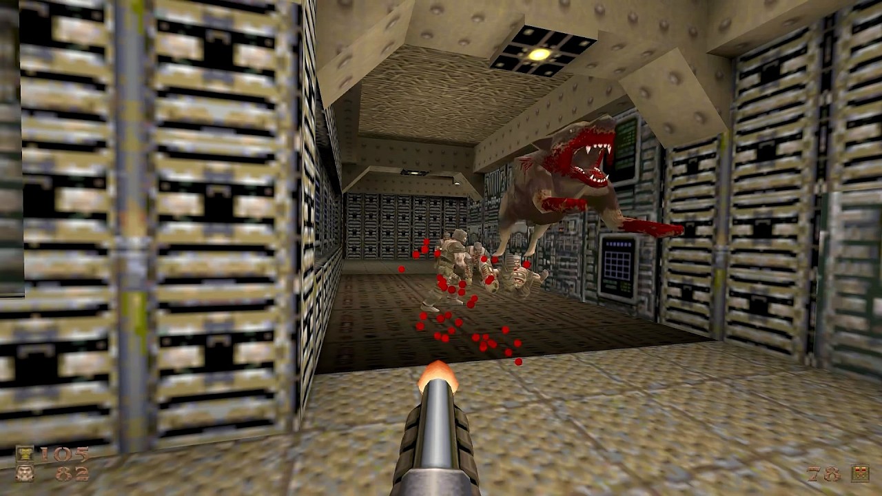 Quake - Colony 2 - The Culling Station - Nightmare 100% 
