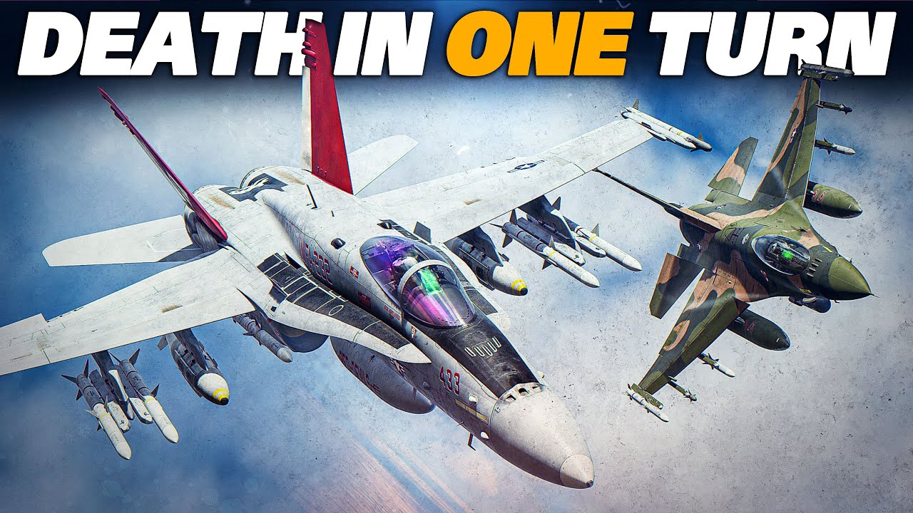 Aim-9x MODERN ERA DOGFIGHT F/A-18C Hornet Vs F-16C Viper | Digital Combat Simulator | DCS |