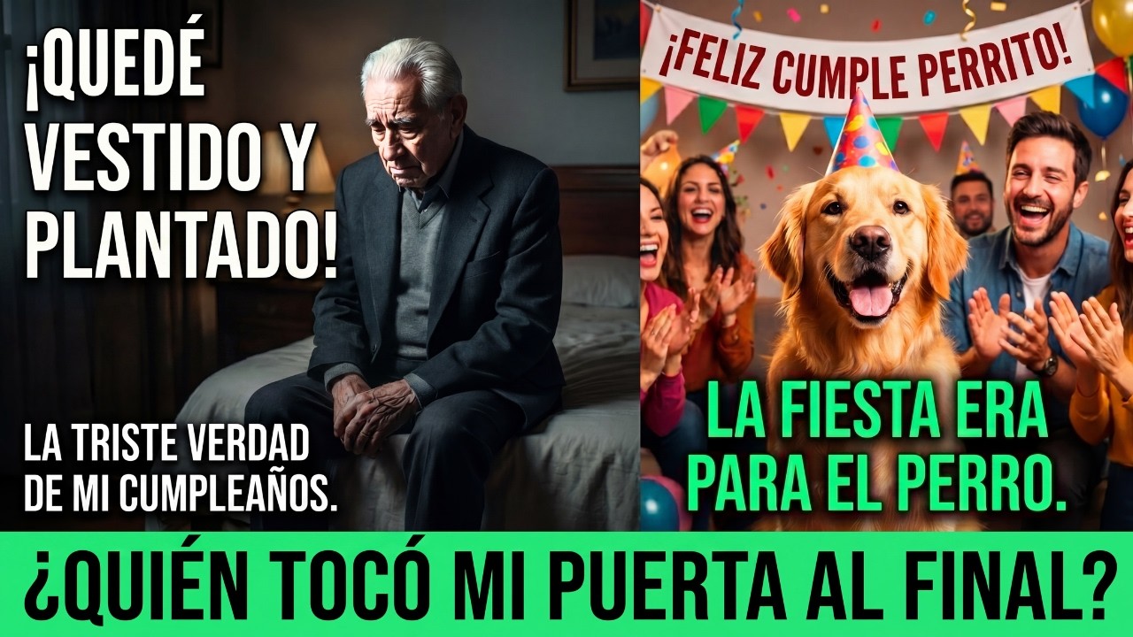 Me Escondieron en mi Cumpleaños 80, Hasta Que el Millonario Dijo mi Nombre