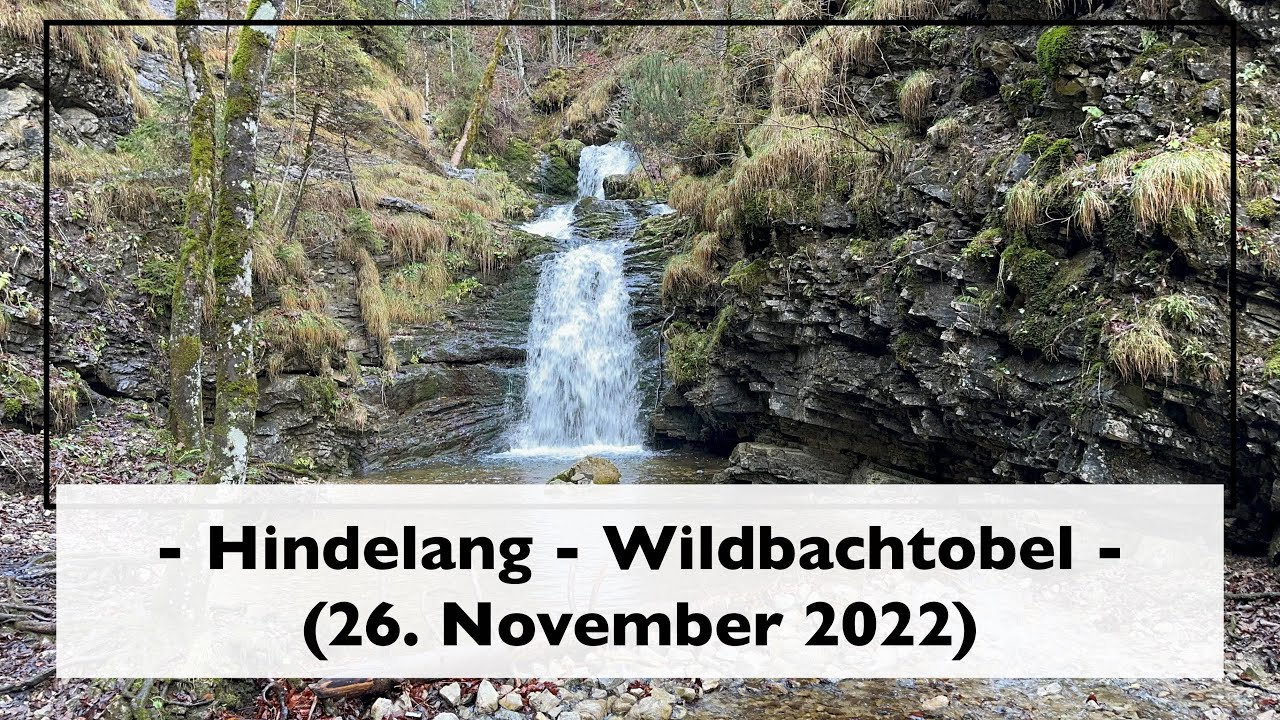 Hindelang-Oberjoch - Wildbachtobel (26. November 2022)