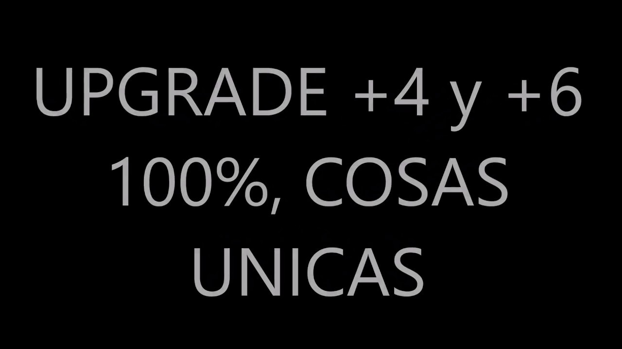 KNIGHT ONLINE UPGRADE 100% = +4 y +6