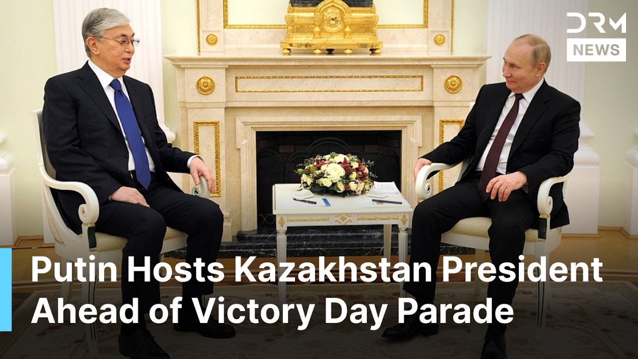 Putin Meets Kazakhstan President Tokayev at Kremlin, Talks Trade, Tourism, and WWII Legacy | AC1N