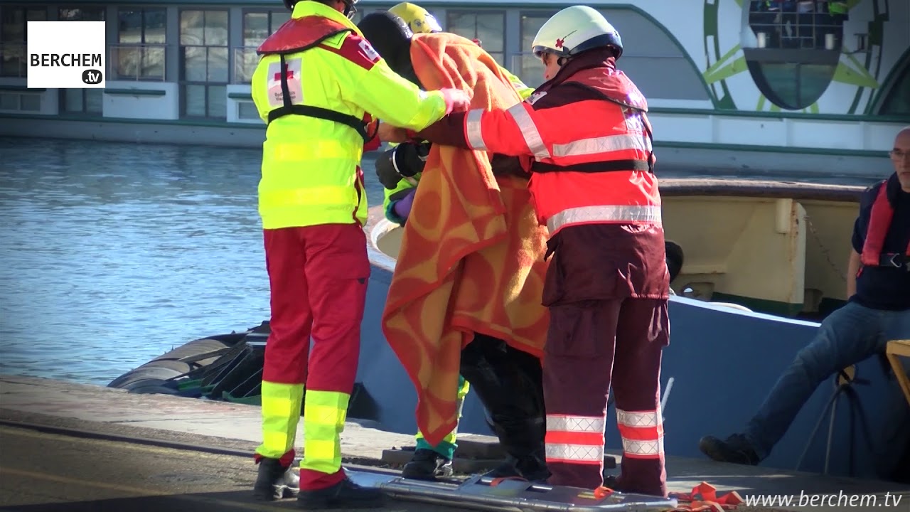 Grote rampoefening in Antwerpse haven (video)