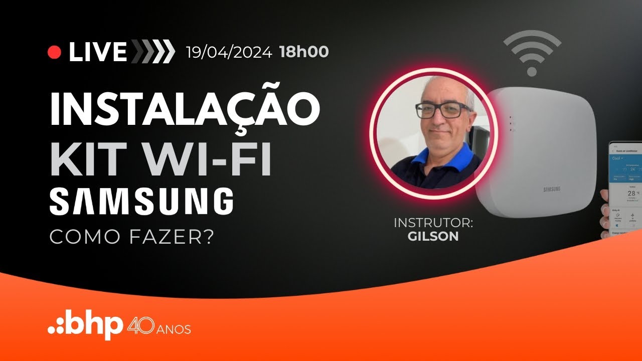 Treinamento Samsung Instalação Kit Wi-Fi Ar-condicionado
