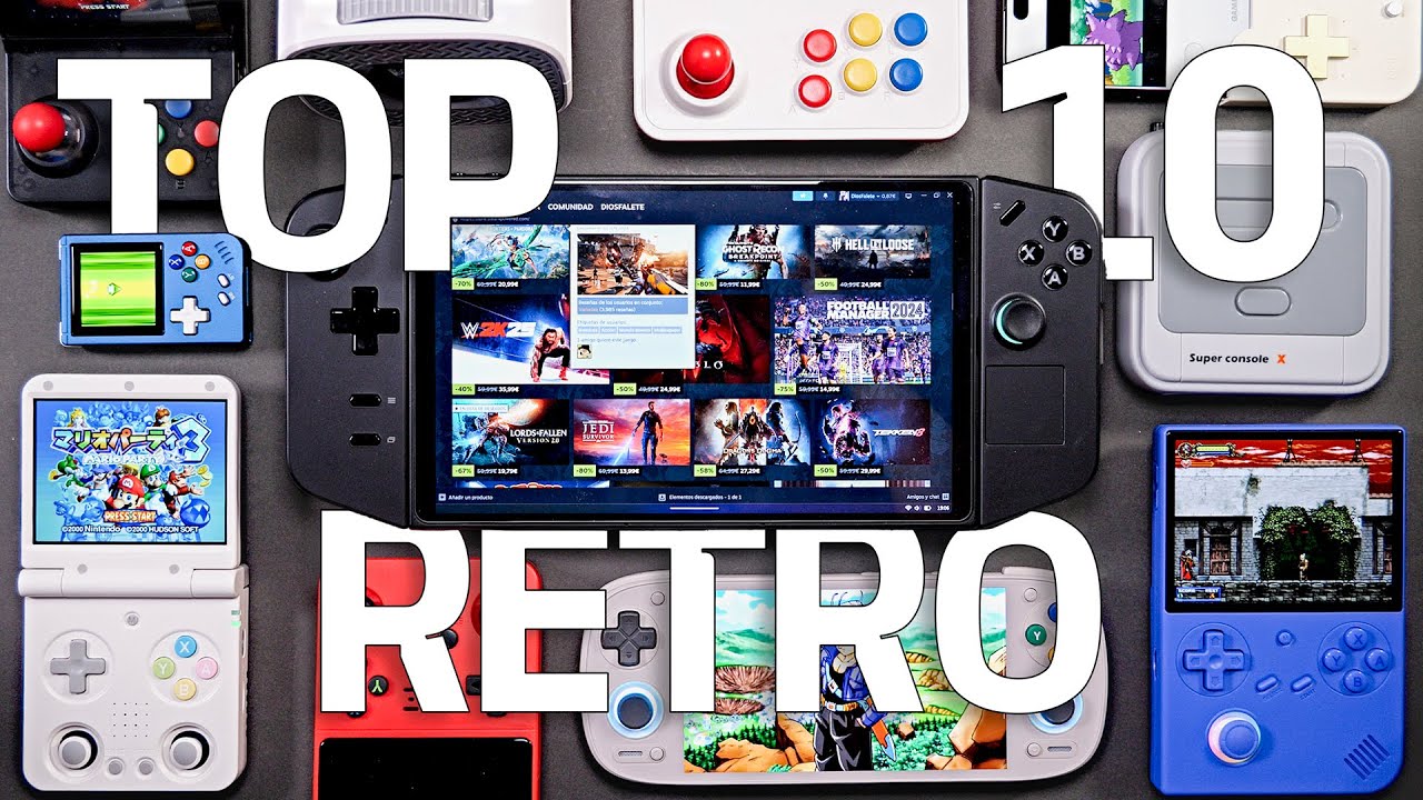 TOP 10 CONSOLAS RETRO de AliExpress que S&Iacute; valen la pena