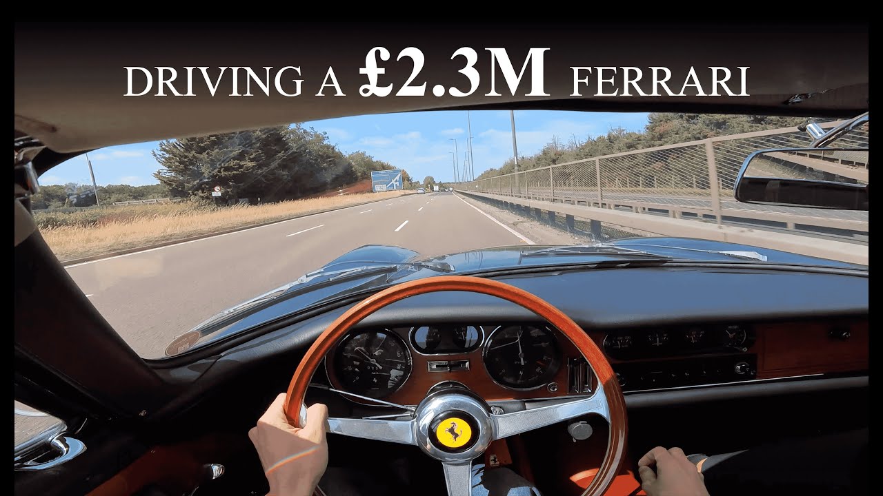 За рулем Ferrari 275 стоимостью 2,3 миллиона фунтов стерлингов в центре Лондона (я немного переги...