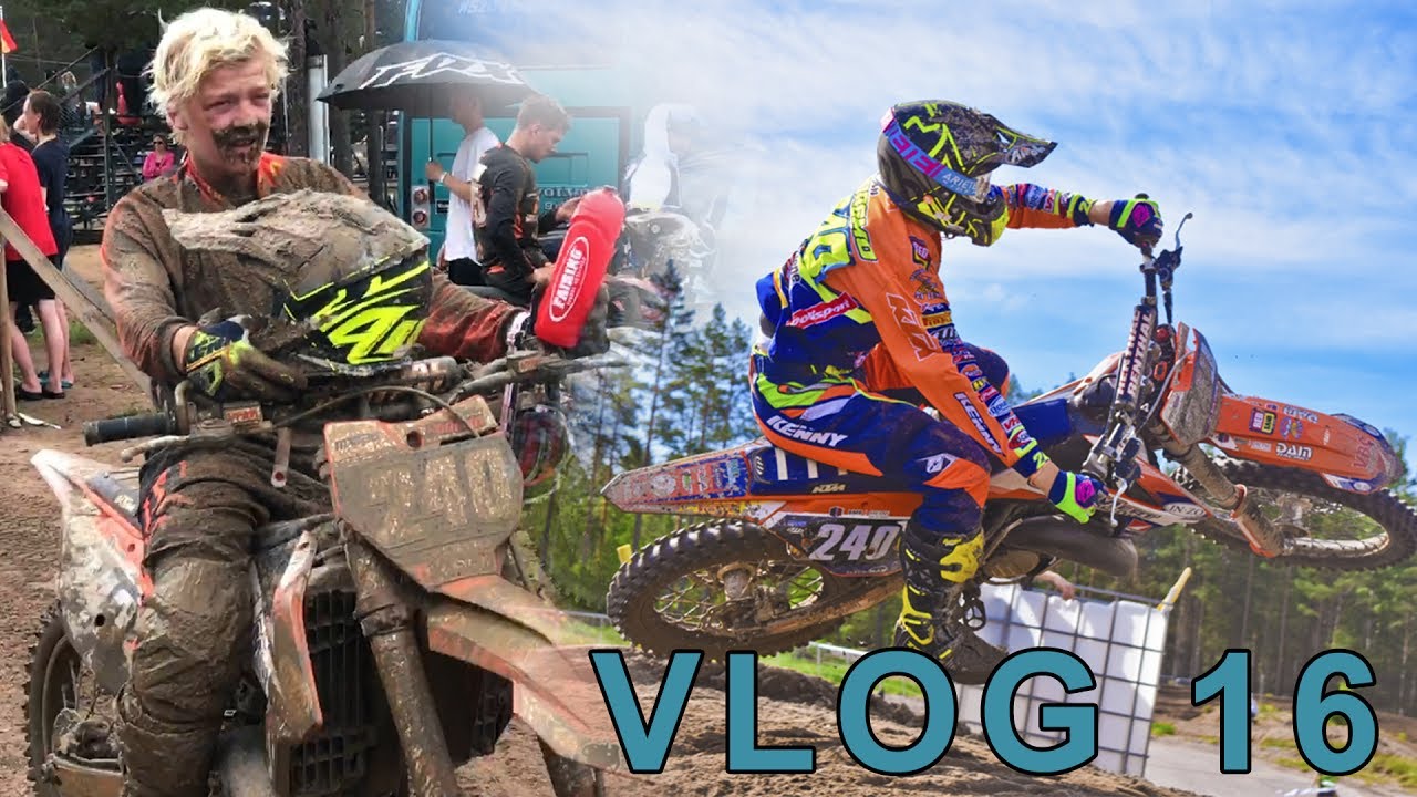 Mud and sunshine racing the Swedish mx Championship | Vlog 16