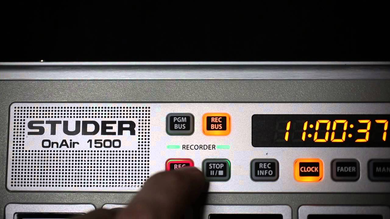 Studer OnAir 1500 - StudioRadioMobile