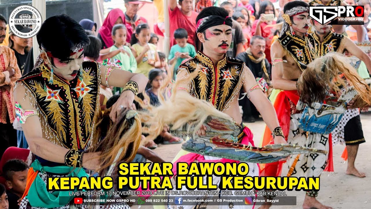 kepang putra sekar bawono full kesurupan
