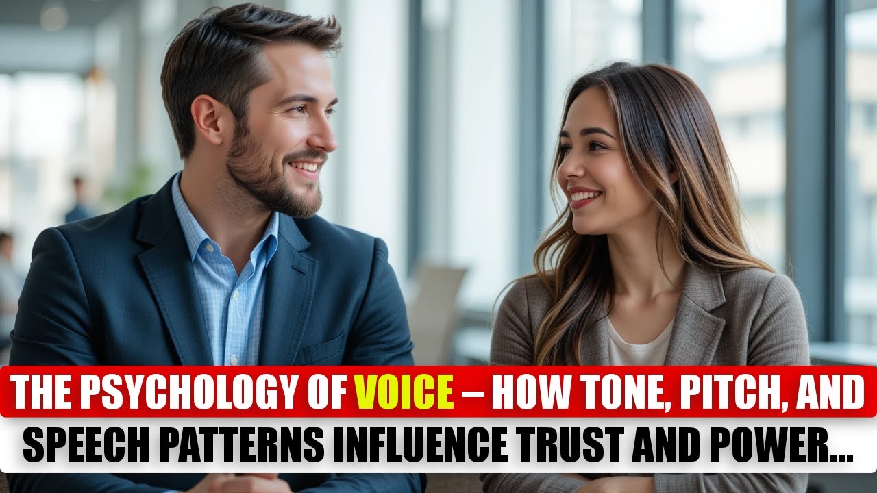 The Psychology of Voice &ndash; How Tone, Pitch, and Speech Patterns Influence Trust and Power