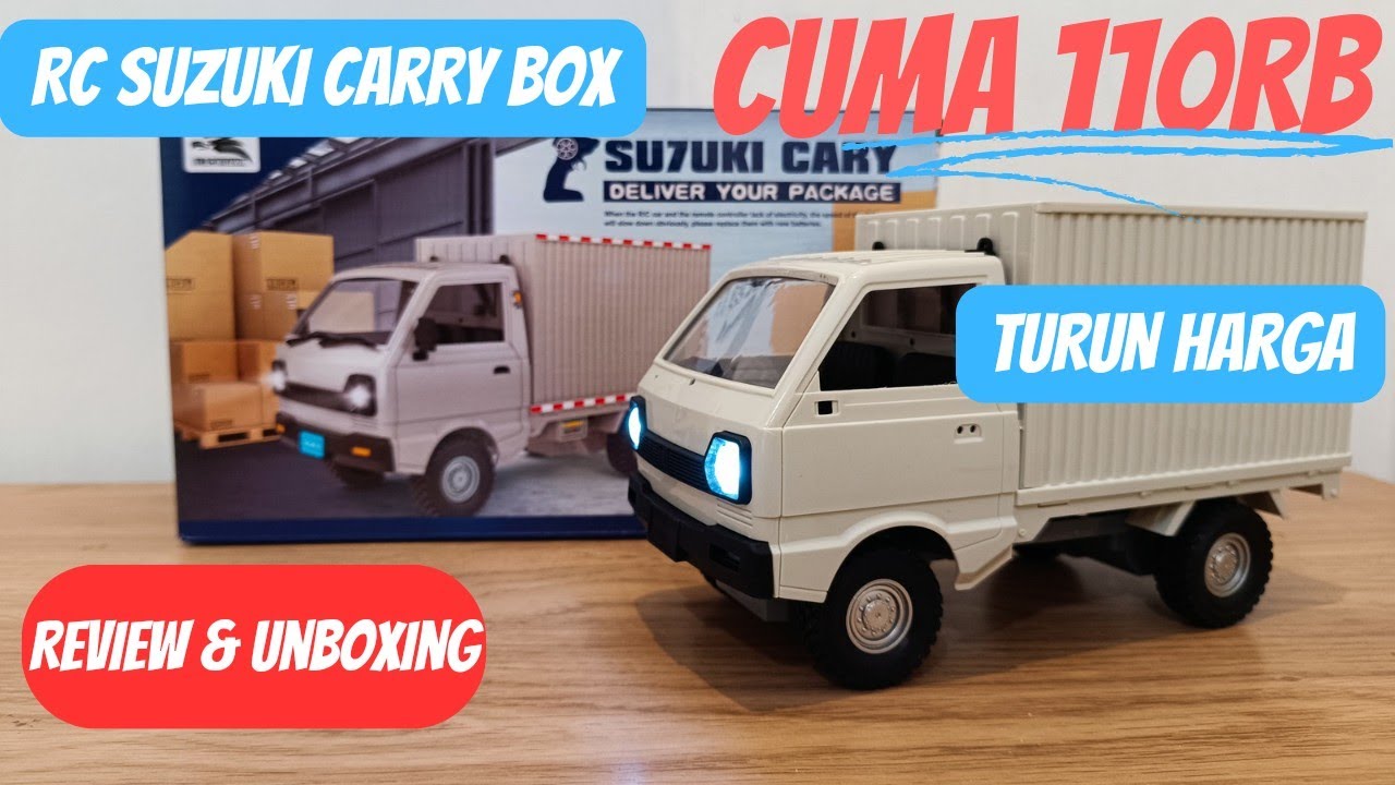 RC Suzuki Carry Box 99% Mirip Asli | Remote Control Mobil