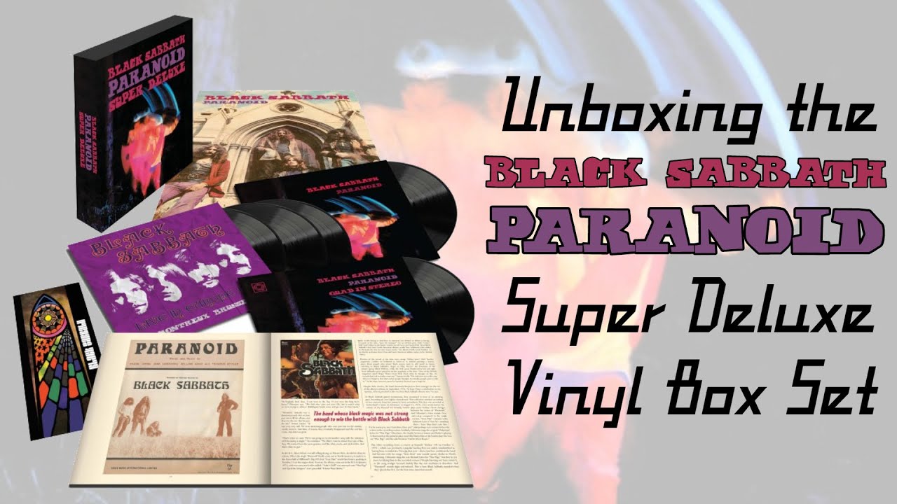 Unboxing the Black Sabbath - Paranoid Super Deluxe Vinyl Box Set | Vinyl Community