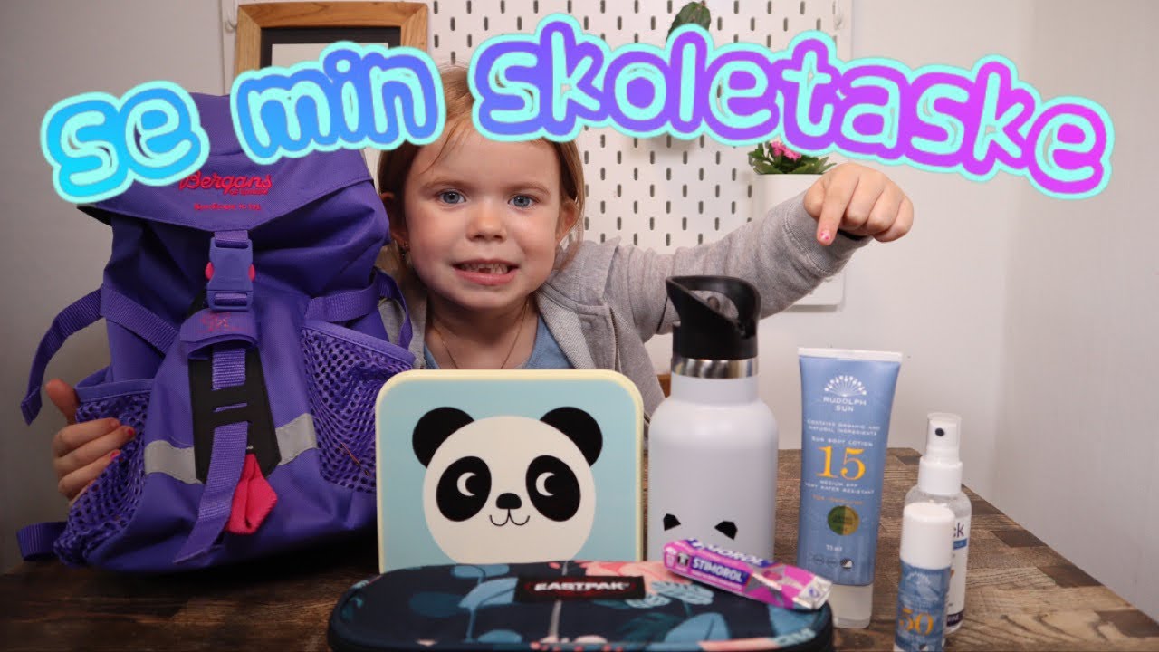 Hvad har jeg i min skoletaske