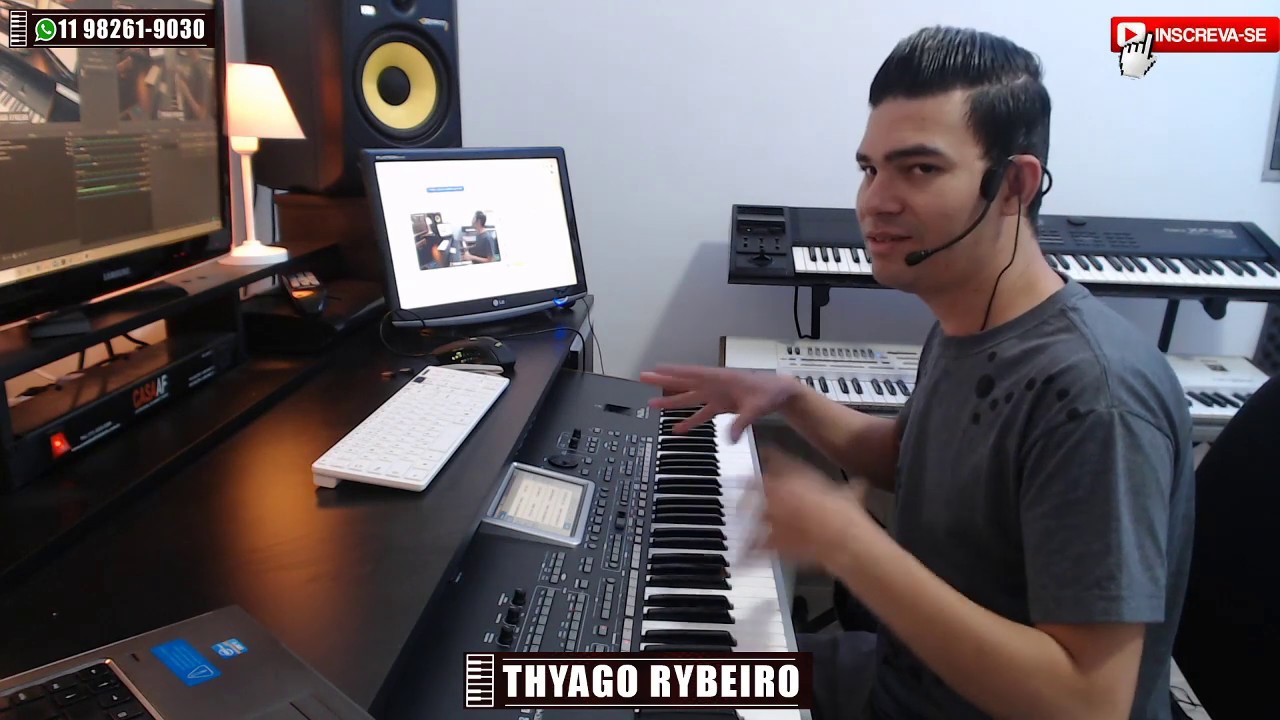 KORG PA3X LE -- BORA AMOLECER OS DEDOS